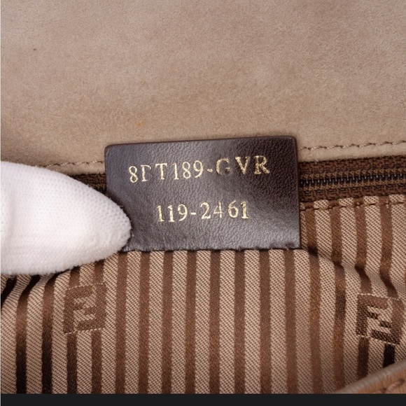 Fendi Calfskin ColorBlock Anna Leather Satchel Italy - Picture 6 of 11